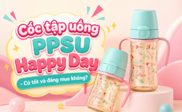 Cốc tập uống PPSU Happy Day – Có đáng mua không? coc-tap-uong-ppsu-happy-day-co-tot-va-dang-mua-khong-1