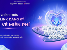 Festival Mẹ bầu & Em bé KidsPlaza 2026: Chính thức mở đăng ký vé miễn phí WeFamily Awards 2026