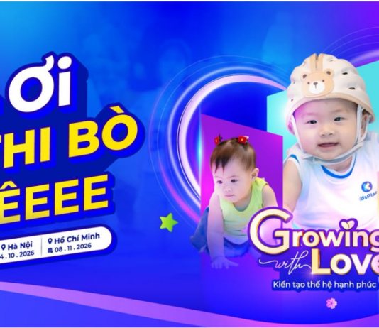 Festival Mẹ bầu & Em bé KidsPlaza 2026: Kidslympic Bé Bò – Đường đua dành cho bé từ 7 đến dưới 12 tháng festival-me-bau-va-em-be-kidsplaza-2026-kidslympic-be-bo-1
