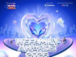 Festival Mẹ bầu & Em bé KidsPlaza 2026: WeFamily Awards – “Phi Thường Mẹ Ơi!” và những câu chuyện truyền cảm hứng festival-me-bau-va-em-be-kidsplaza-2026-wefamily-award -1