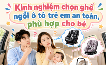 Kinh nghiệm chọn ghế ngồi ô tô trẻ em an toàn, phù hợp cho bé kinh-nghiem-chon-ghe-ngoi-o-to-cho-be-1