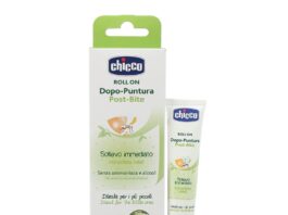 Lăn bôi vết muỗi đốt, côn trùng cắn Chicco 10ml nhỏ gọn, tiện lợi cho bé