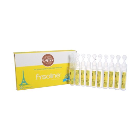 Nước muối sinh lý Fysoline vàng 5ml cho bé