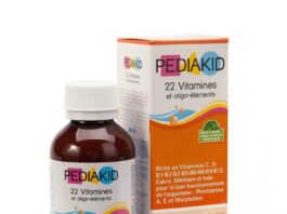 PediaKid 22 Vitamin 125 ml: Bổ sung vi chất cho bé