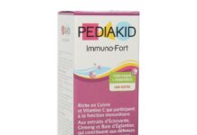 PediaKid Immuno Fort 125ml: Hỗ trợ đề kháng cho bé