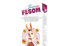 SMARTBIBI FESOM 30ml: Bổ sung sắt dạng nhỏ giọt cho bé