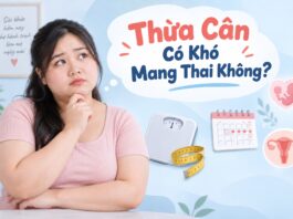 Thừa Cân Có Khó Mang Thai Không? Cách Kiểm Soát Cân Nặng Trước Khi Thụ Thai thua-can-co-kho-mang-thai-khong-1
