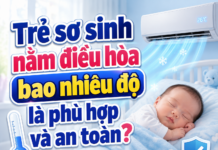Trẻ sơ sinh nằm điều hòa bao nhiêu độ là phù hợp và an toàn? tre-so-sinh-nam-dieu-hoa-bao-nhieu-do-la-phu-hop-va-an-toan-1