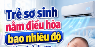 Trẻ sơ sinh nằm điều hòa bao nhiêu độ là phù hợp và an toàn? tre-so-sinh-nam-dieu-hoa-bao-nhieu-do-la-phu-hop-va-an-toan-1