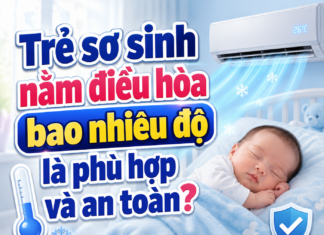Trẻ sơ sinh nằm điều hòa bao nhiêu độ là phù hợp và an toàn? tre-so-sinh-nam-dieu-hoa-bao-nhieu-do-la-phu-hop-va-an-toan-1