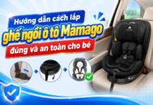 Hướng dẫn cách lắp ghế ngồi ô tô Mamago đúng và an toàn cho bé cach-lap-ghe-mamago-1