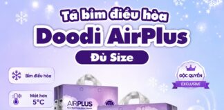 Bỉm Doodi có tốt không? Đánh giá chi tiết từ chất liệu đến khả năng thấm hút chi-phi-dung-bim-cho-be-4