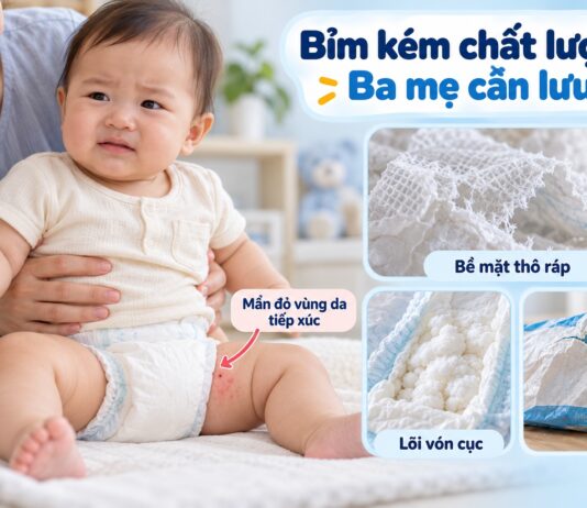 Dấu hiệu nhận biết bỉm kém chất lượng khiến bé hăm, dị ứng dau-hieu-nhan-biet-bim-kem-chat-luong-khien-be-bi-ham-di-ung-4