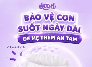 Tã quần Doodi cho bé biết bò, biết đi: Có ôm vừa và không bị xệ? ta-quan-doodi-cho-be-biet-bo-biet-di-1