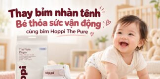 Thay bỉm nhàn tênh – Bé thỏa sức vận động cùng bỉm Hoppi The Pure thay-bim-nhan-tenh-be-thoa-suc-van-dong-cung-bim-hoppi-the-pure-3