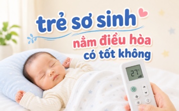 Trẻ sơ sinh nằm điều hòa có tốt không? Cách sử dụng an toàn cho bé tre-so-sinh-nam-dieu-hoa-co-tot-khong-0