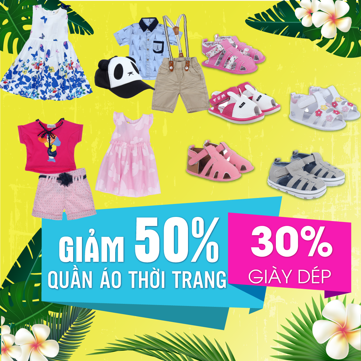Mua sắm không cần nhìn giá – Giảm sập sàn tới 50%