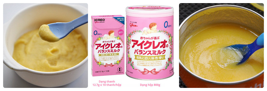 Nấu bột cho bé với sữa Glico Nhật, mẹ đã thử chưa? Nấu bột cho bé với sữa Glico Nhật, mẹ đã thử chưa?