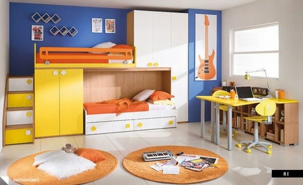 Lên ý tưởng trang trí phòng ngủ với giường tầng gỗ dễ thương giường tầng cho bé yêu