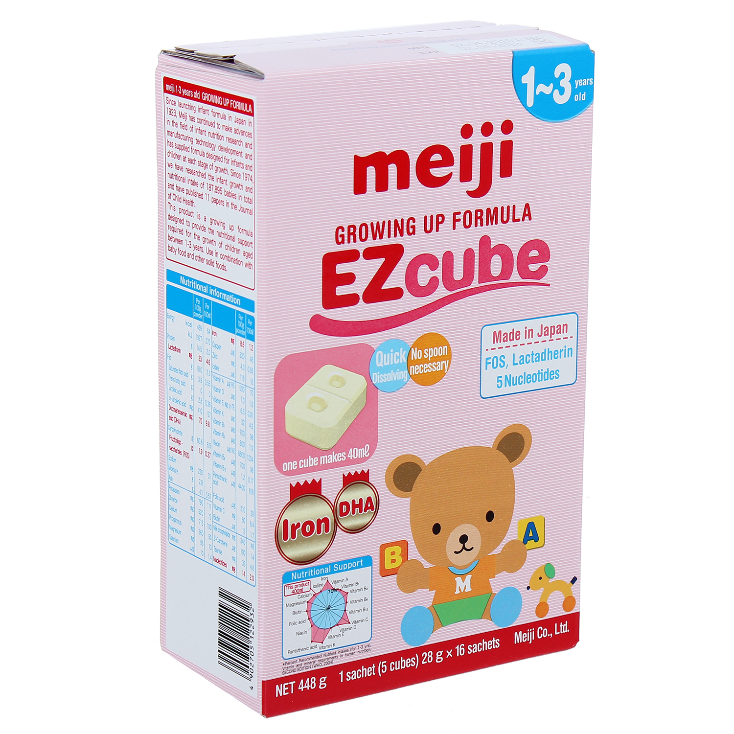 sữa Meiji số 9 thanh Growing up Formula Ezcube