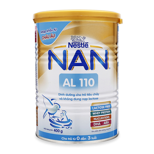 Sữa Nan AL110 cho trẻ tiêu chảy